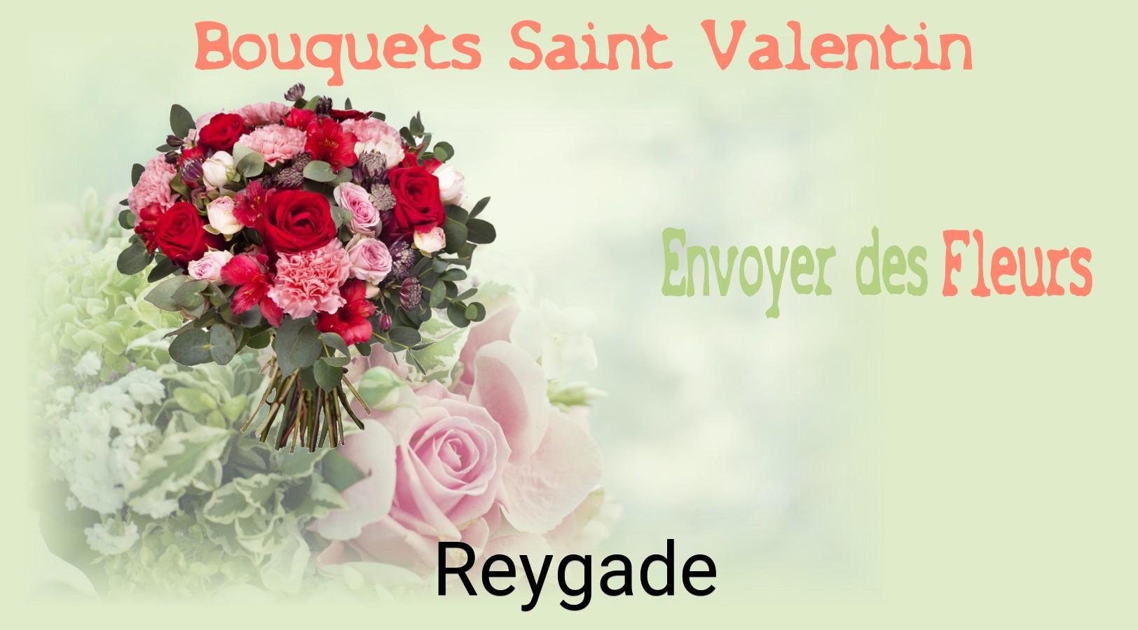 Roses de Saint-Valentin livrées à Reygade